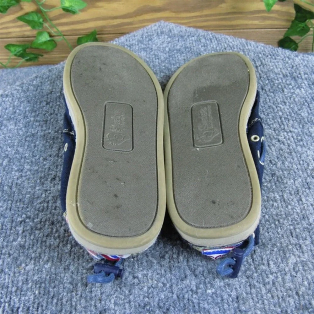 Bobs By Skechers‎ Women's  Flat Blue Fabric Sz 6.5 Medium  Used 2025